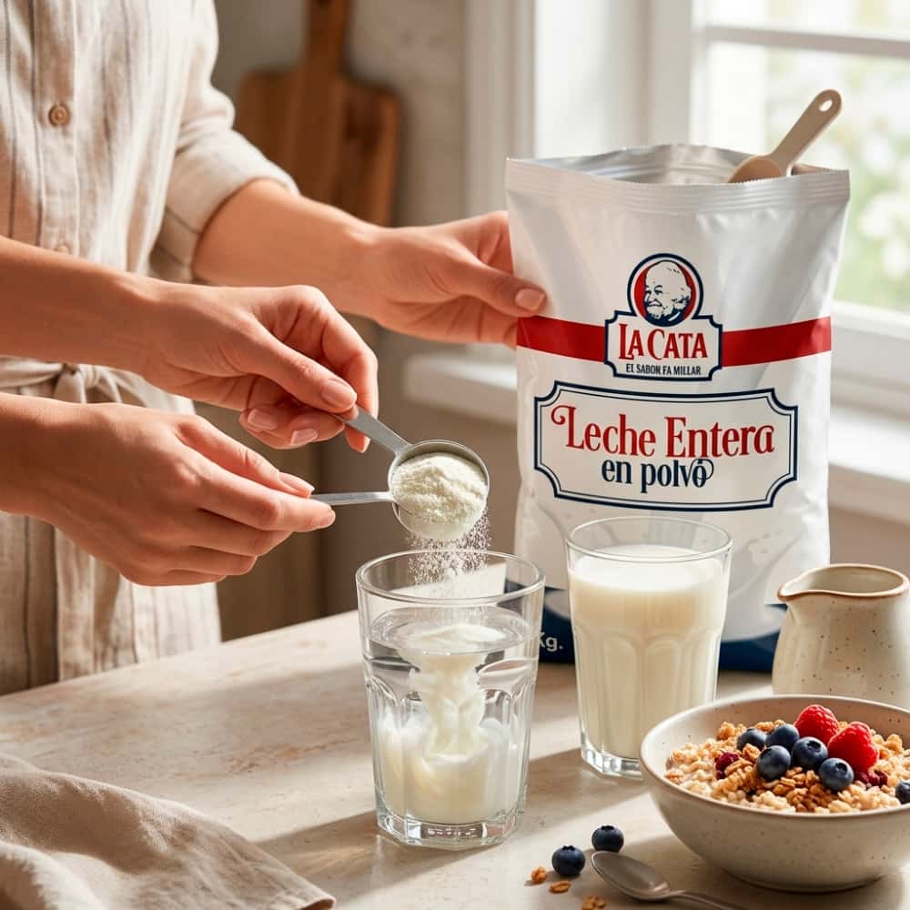 Leche en polvo entera La Cata (1 kg / 2.20 lb) - Miniatura 5