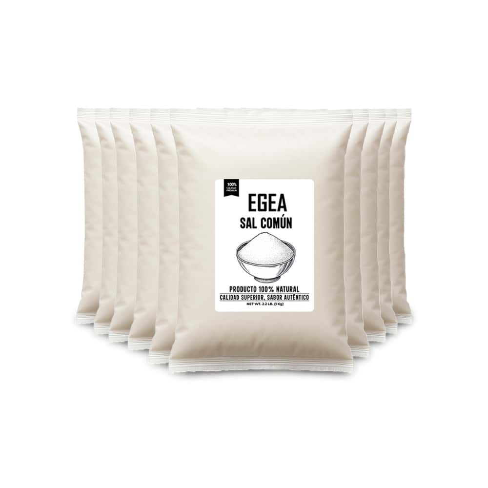 Sal común EGEA (10 x 1 kg / 2.2 lb) - Miniatura 1