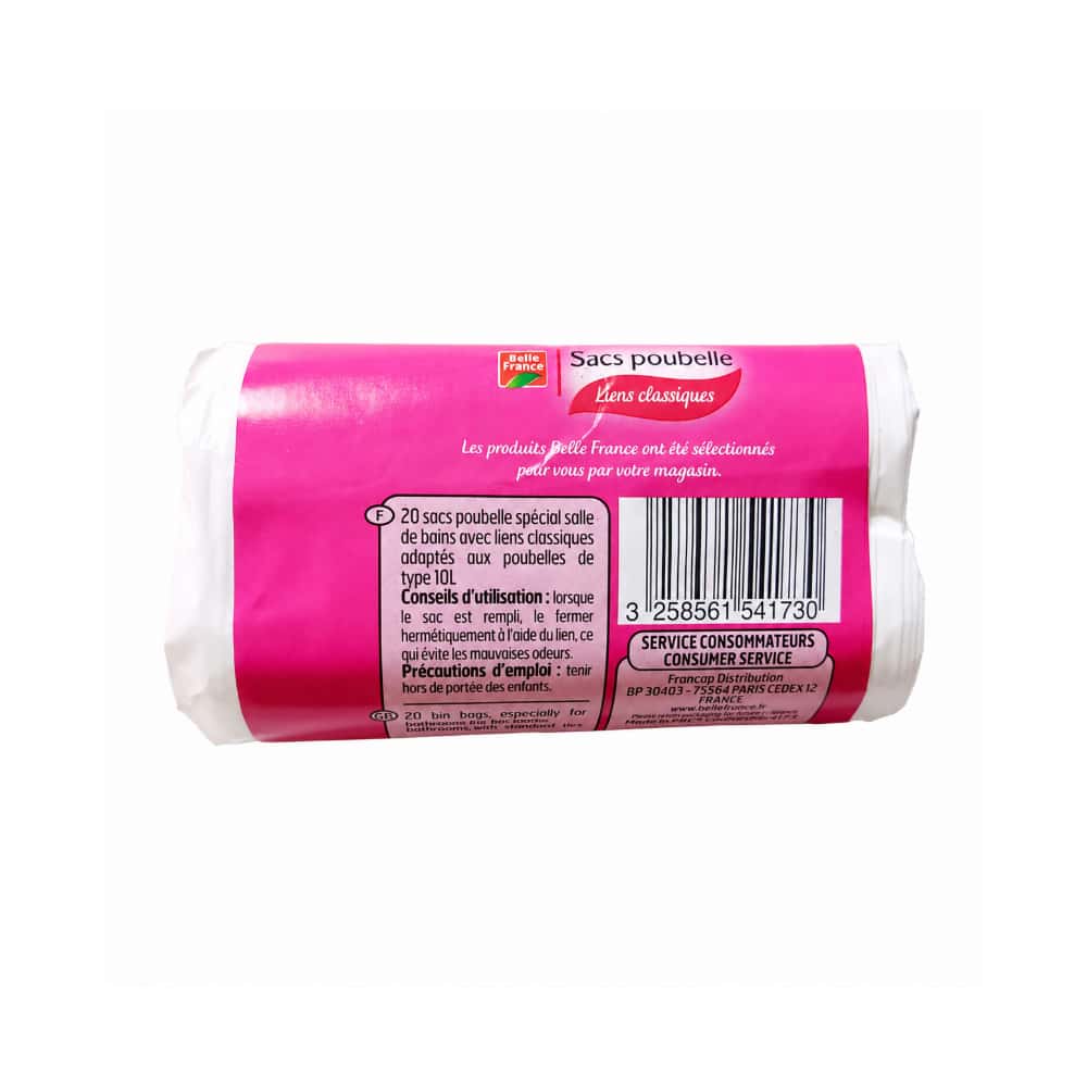 Bolsas para basura de 10 L Belle France (20 U) - Miniatura 2