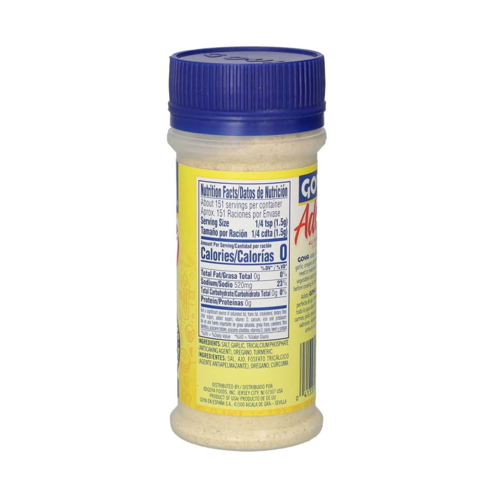Condimento multiuso sin pimienta Adobo (226 g / 8 oz) - Miniatura 4