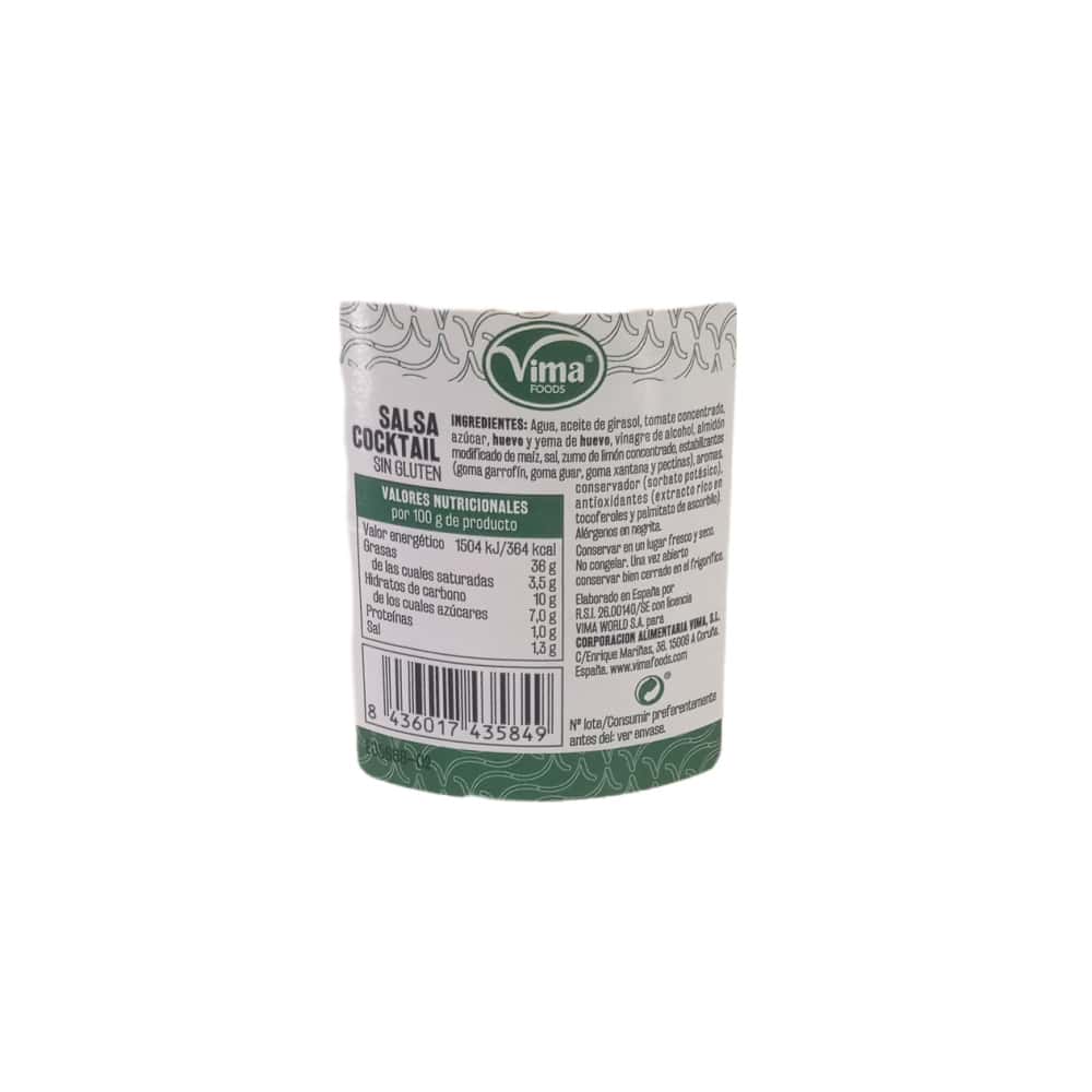 Salsa cocktail Vima Foods (225 ml) - Miniatura 4