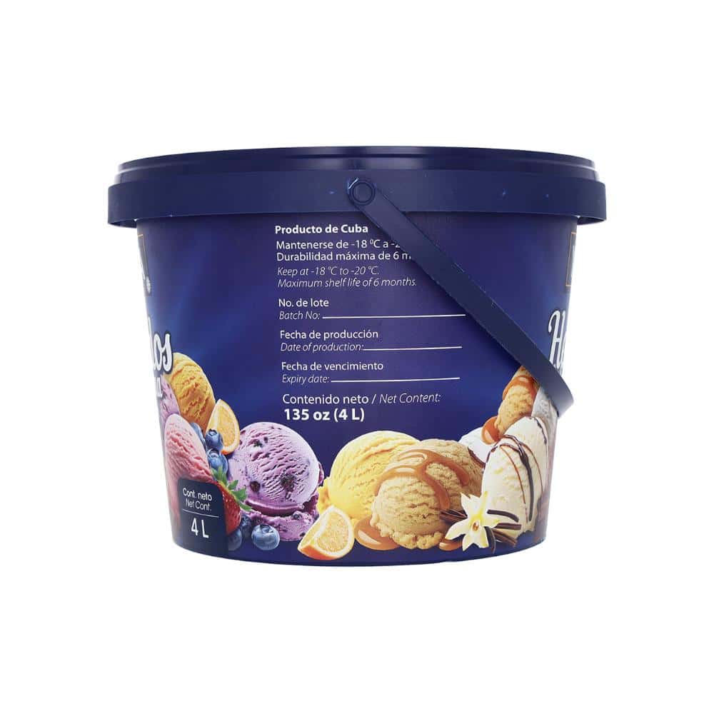 Helado de crema sabor a almendra YEYA (4 L) - Miniatura 3