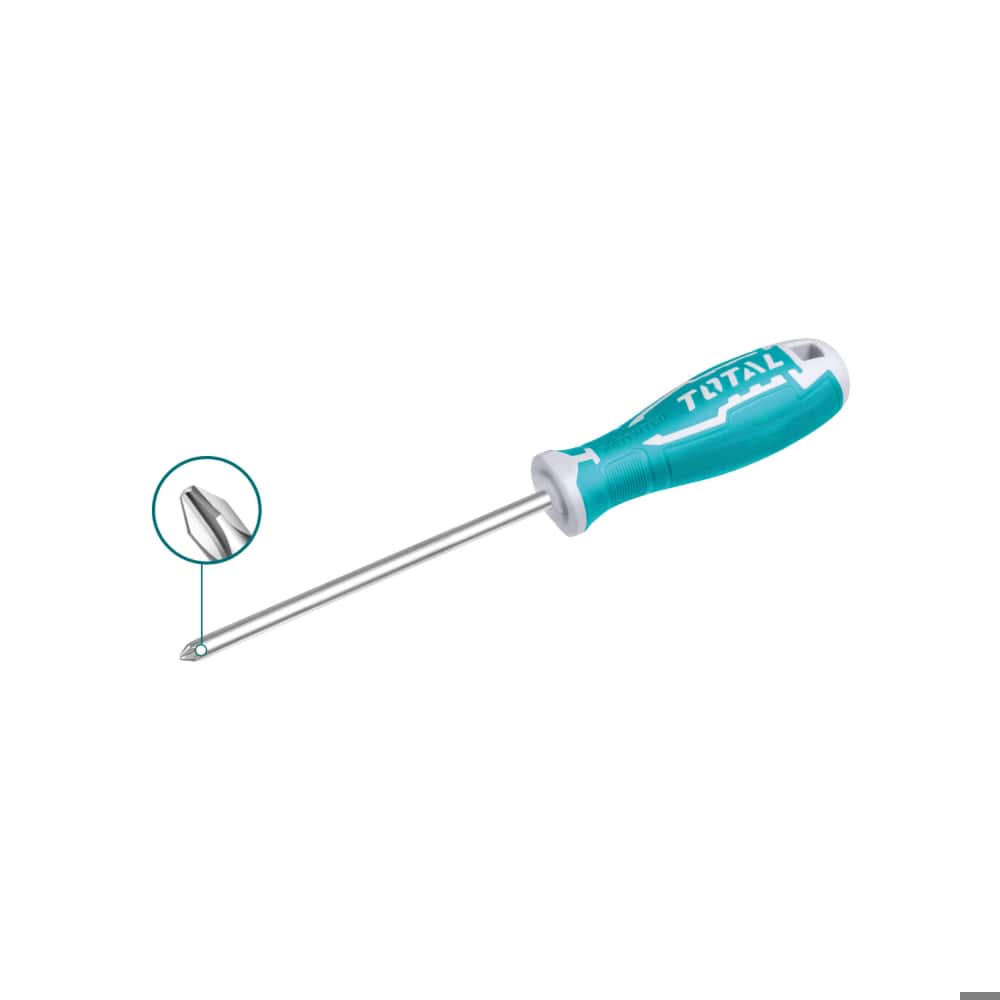 Destornillador de estrías de 6 mm Total Tools - Miniatura 4