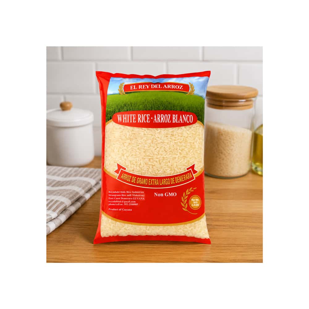 Arroz blanco de grano extra largo El rey del arroz (1 kg / 2.2 lb) - Miniatura 4