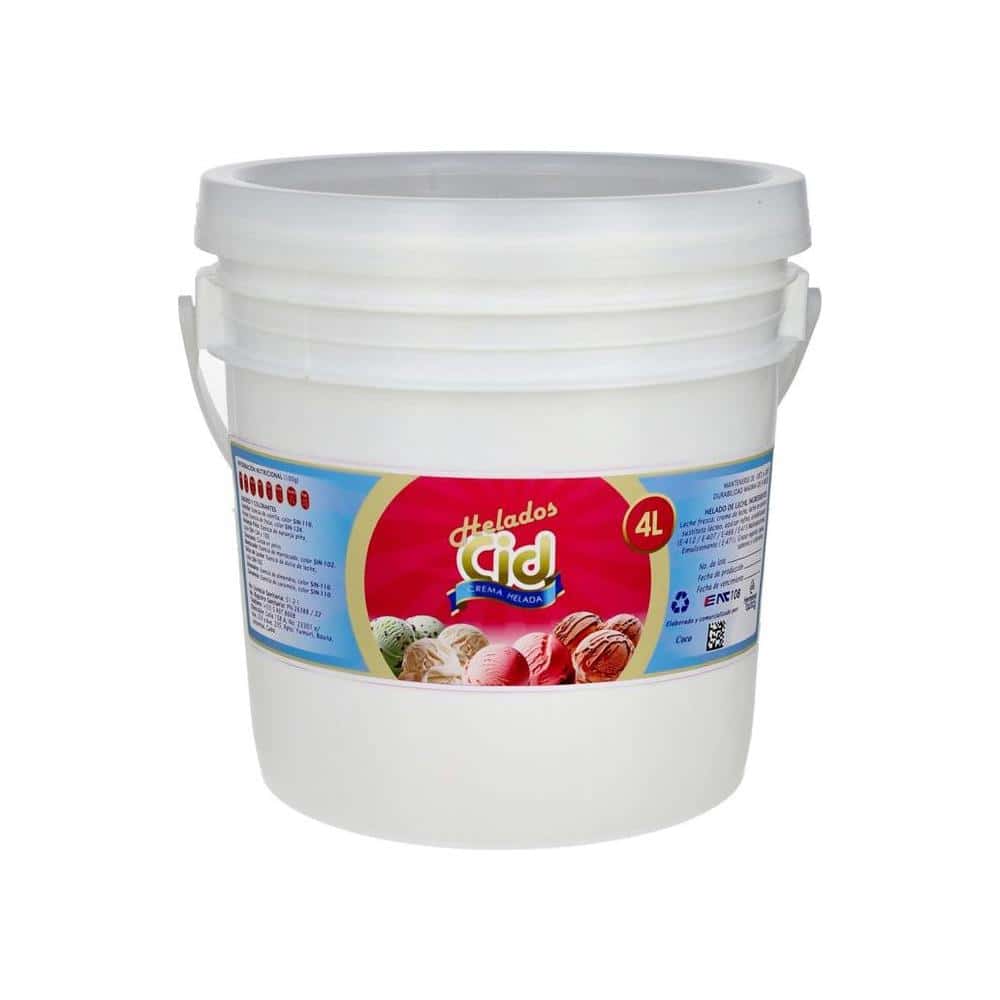 Helado sabor coco CID (4 L) - Miniatura 1