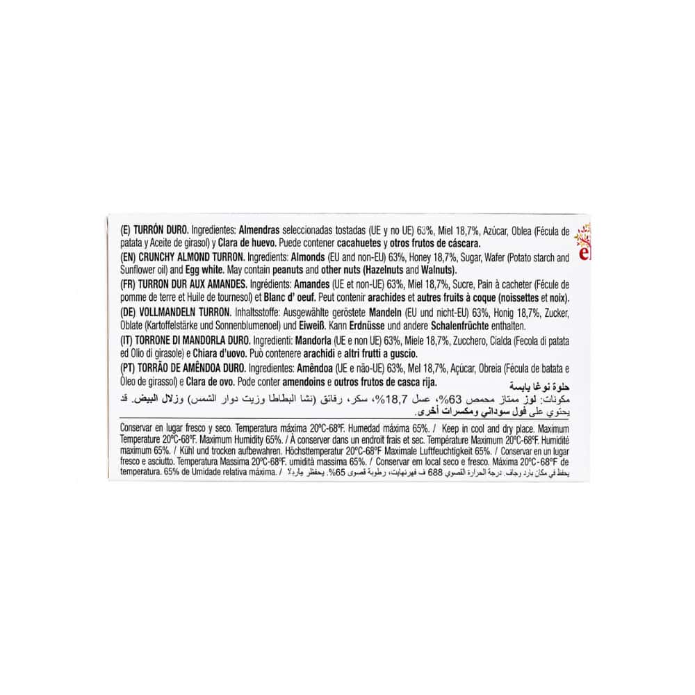 Turrón duro El Almendro (150 g / 5.29 oz) - Miniatura 4
