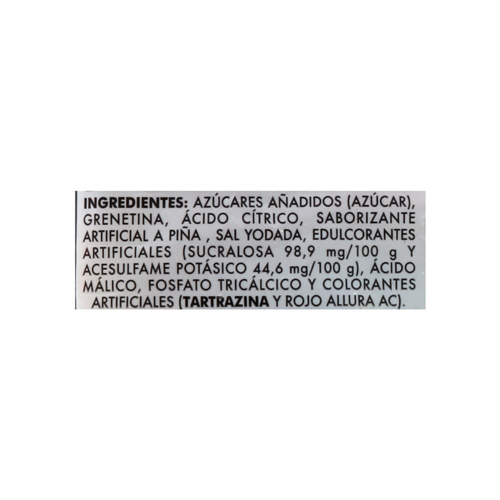 Gelatina de sabor piña D'Gari (120 g / 4.23 oz) - Miniatura 4