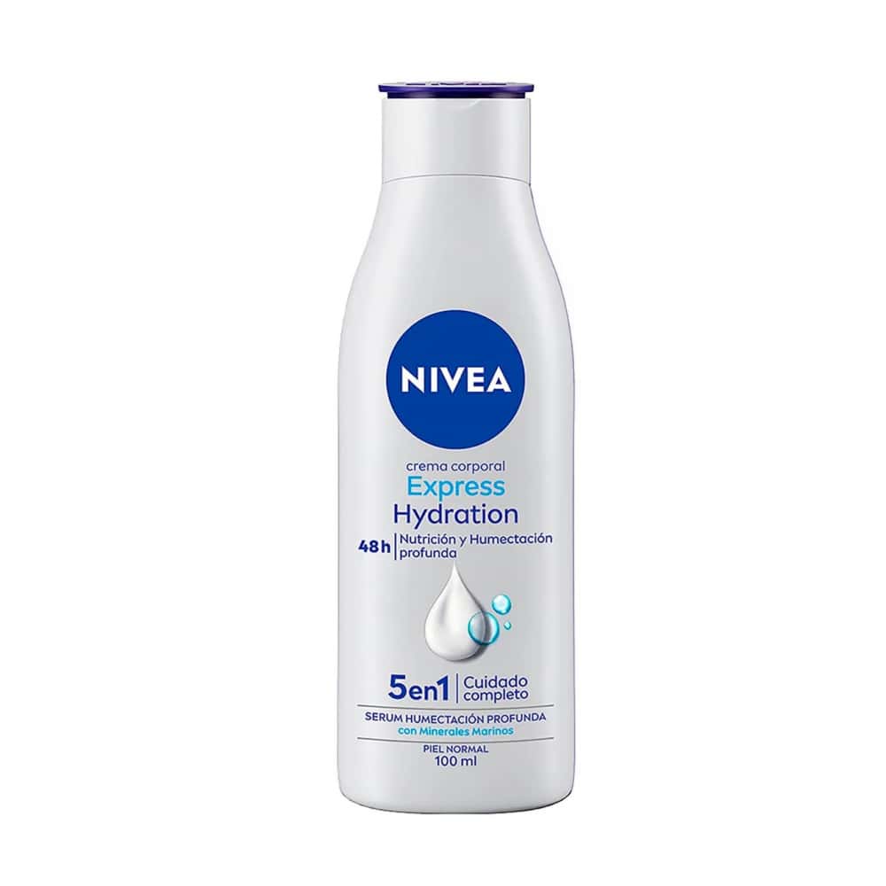 Crema corporal hidratante express Nivea (100 ml) - Miniatura 5