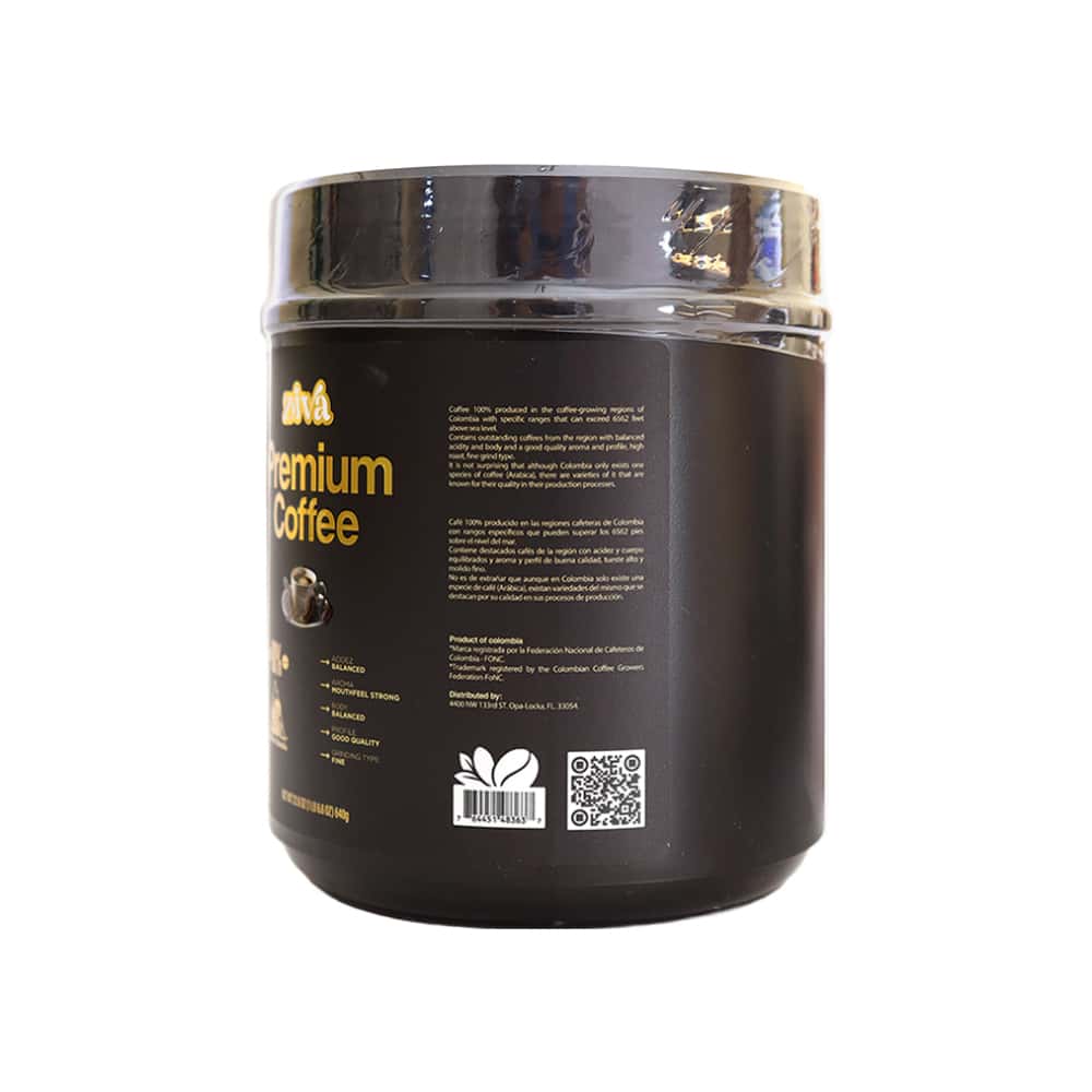 Café premium 100% Ziva (640 g / 1.41 lb) - Miniatura 2