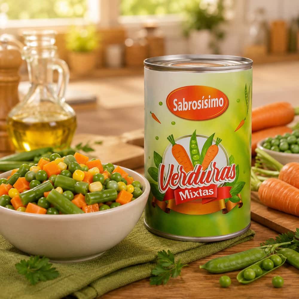 Verduras mixtas Sabrosísimo (425 g / 15 oz) - Miniatura 4