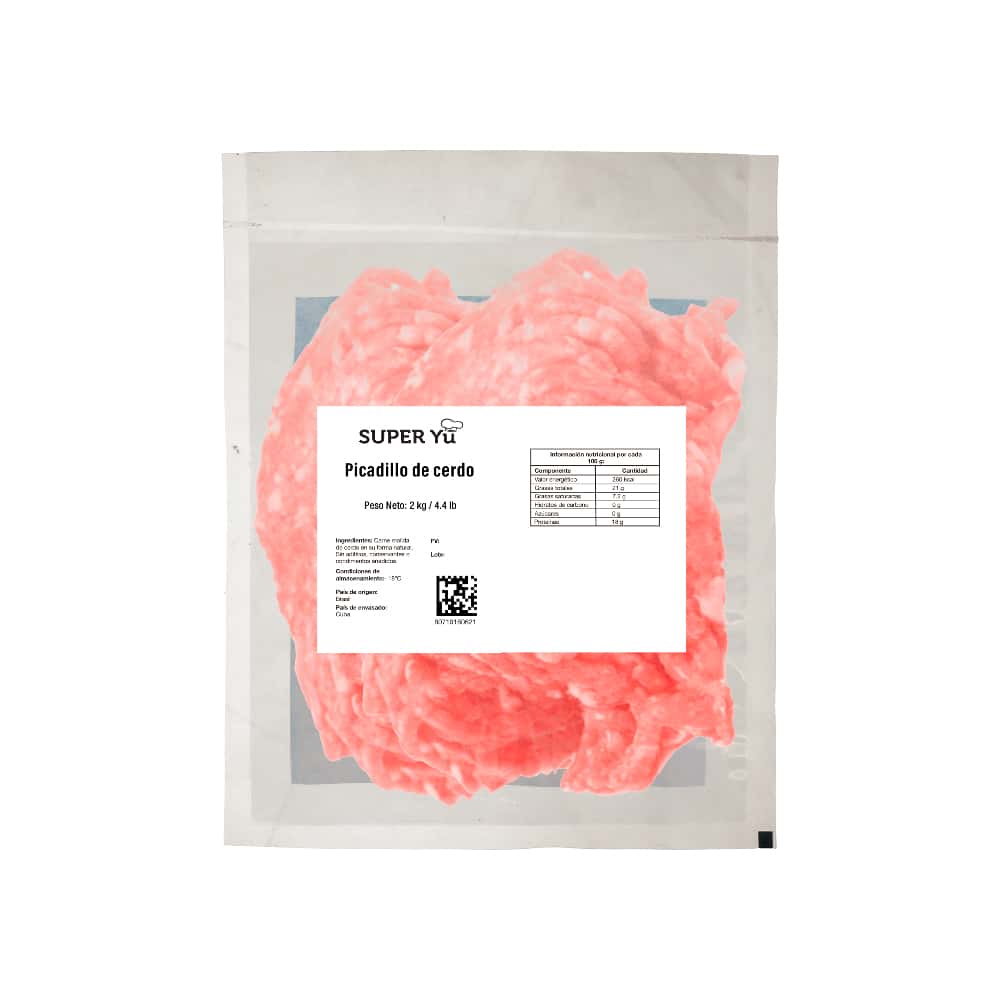 Picadillo de cerdo Super Yu (2 kg / 4.4 lb) - Miniatura 3