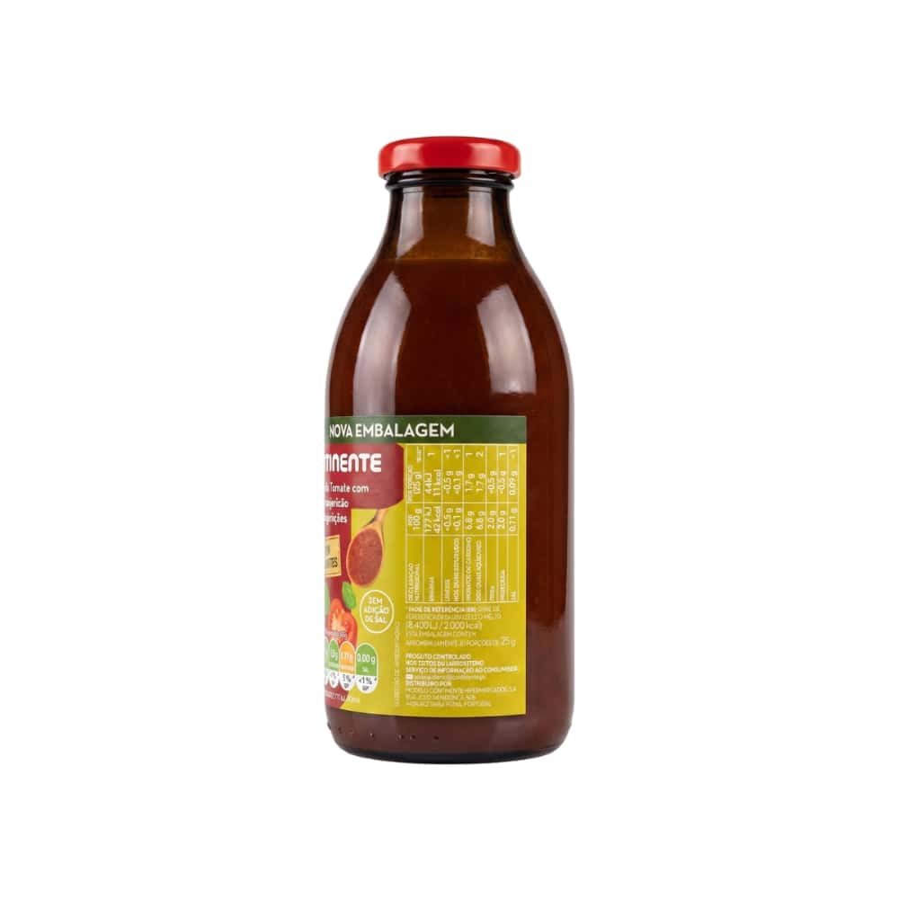 Pulpa de tomate con albahaca y orégano Continente (500 g / 17.64 oz) - Miniatura 3