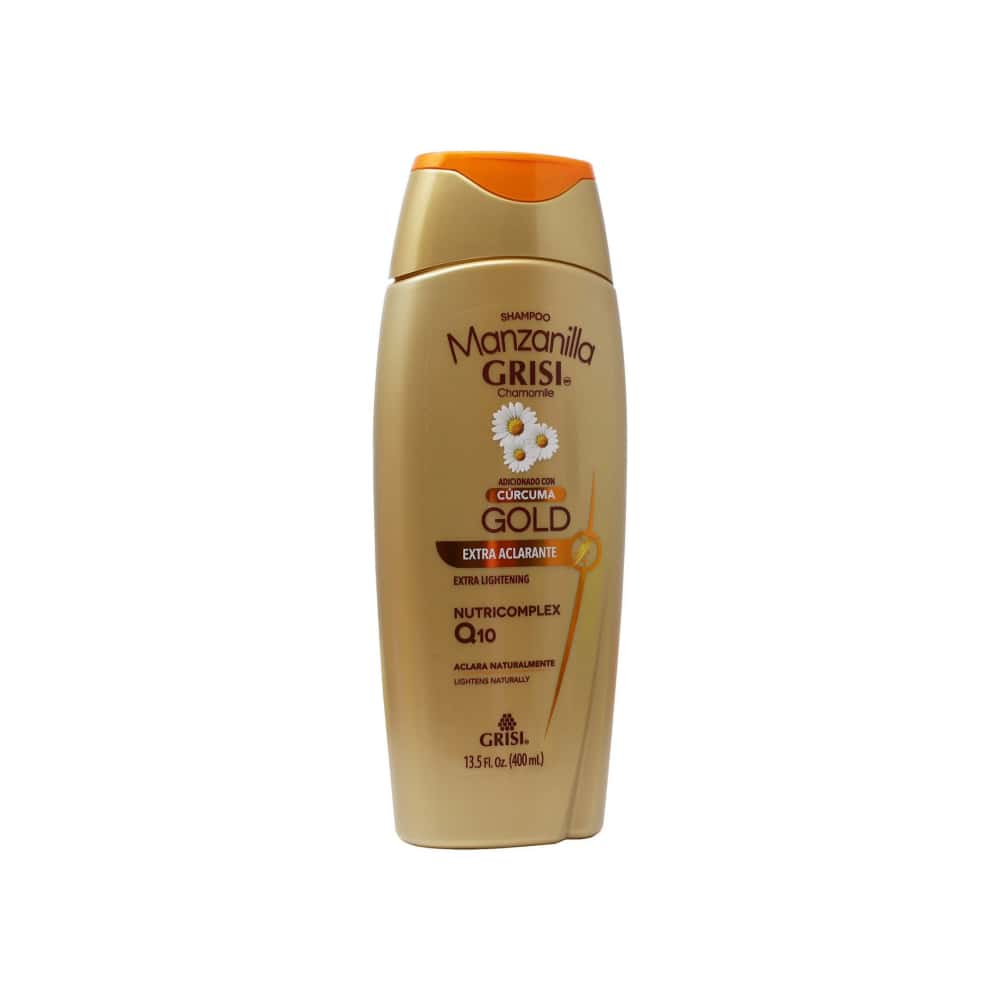 Champú de manzanilla con cúrcuma Grisi (400 ml / 13.5 fl.oz) - Miniatura 1
