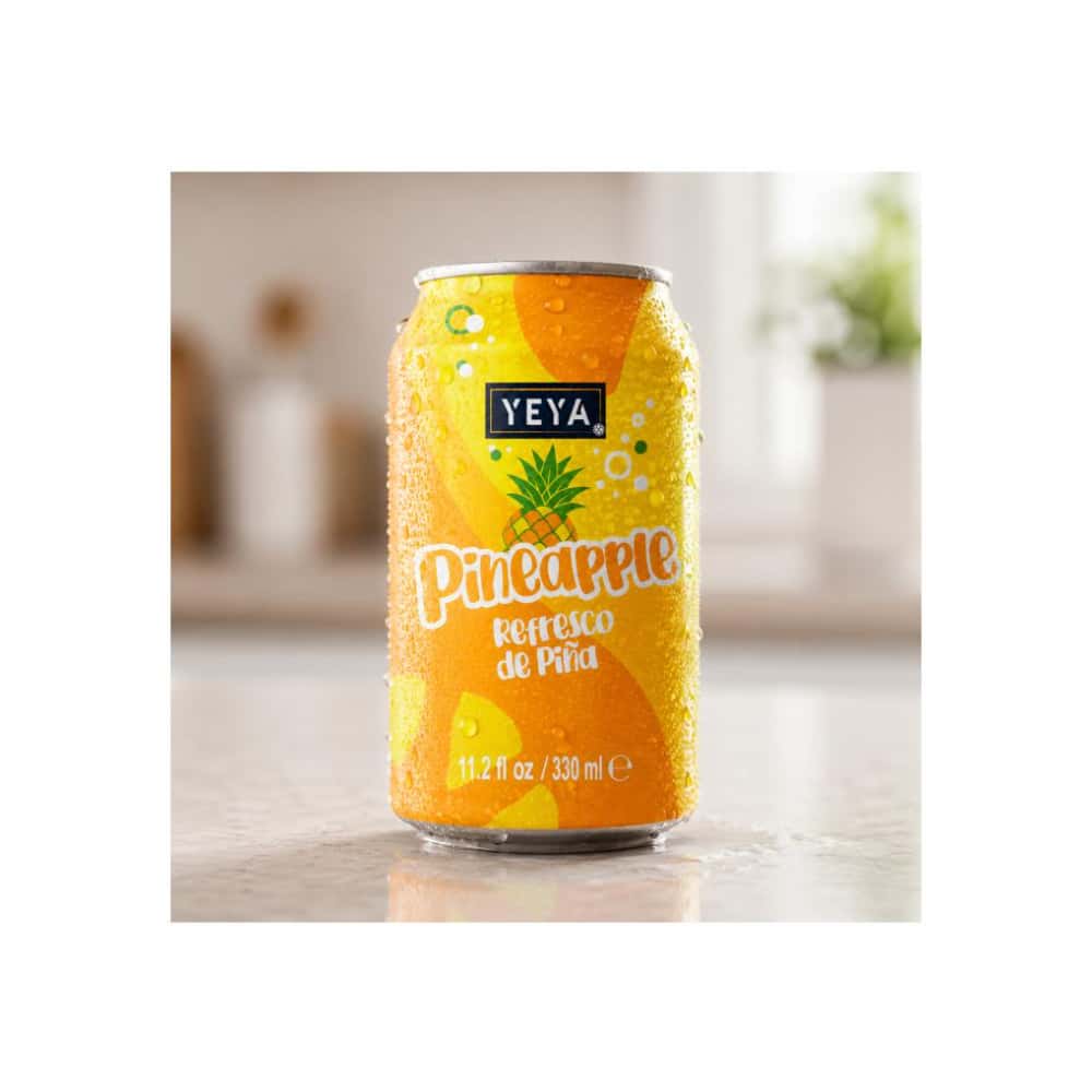 Refresco gaseado de naranja YEYA ( 12 x 330 ml / 11.2 fl oz) - Miniatura 2
