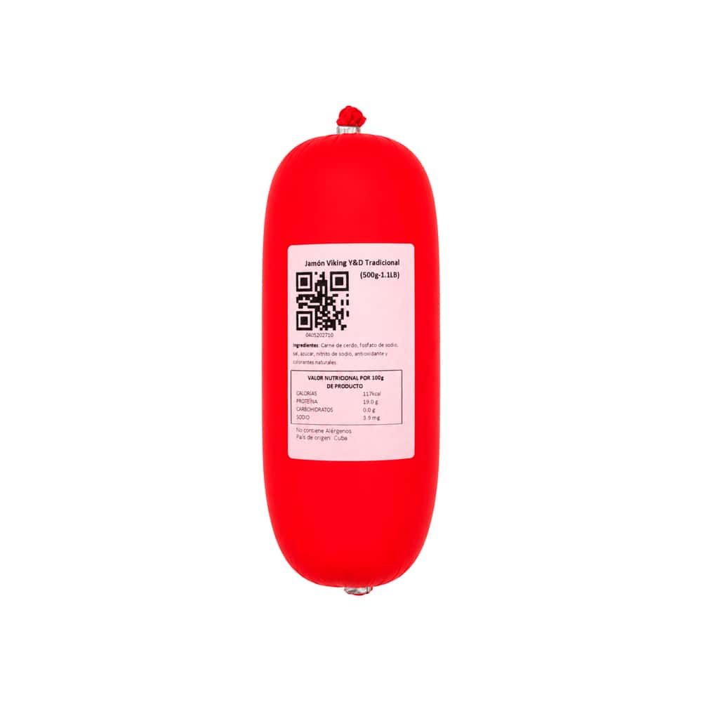 Jamón viking tradicional Y&D (500 g / 1.1 lb) - Miniatura 2