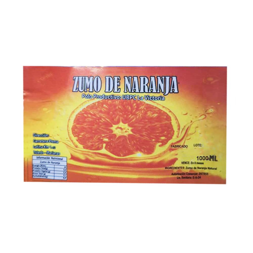 Zumo de naranja (4 x 1 L) - Miniatura 2