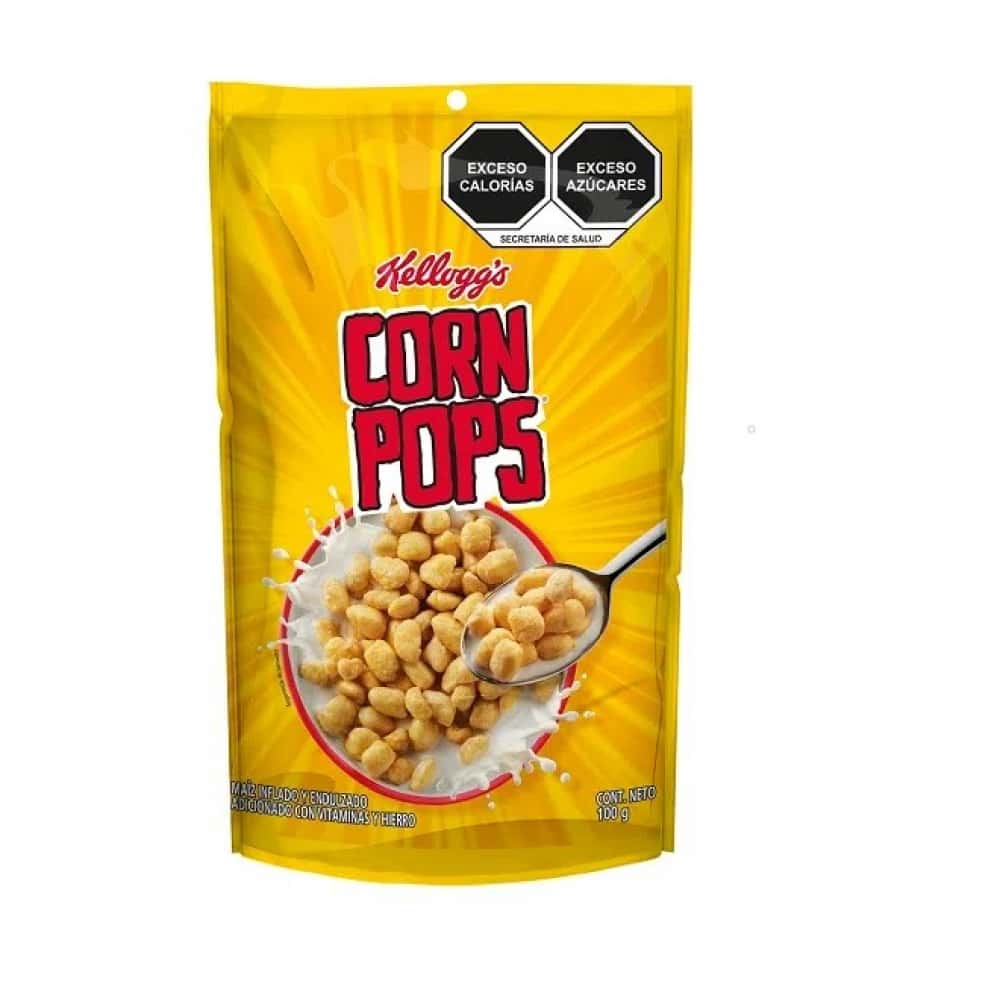 Cereal de maíz inflado y endulzado Kellogg's (100 g / 3.53 oz) - Miniatura 4