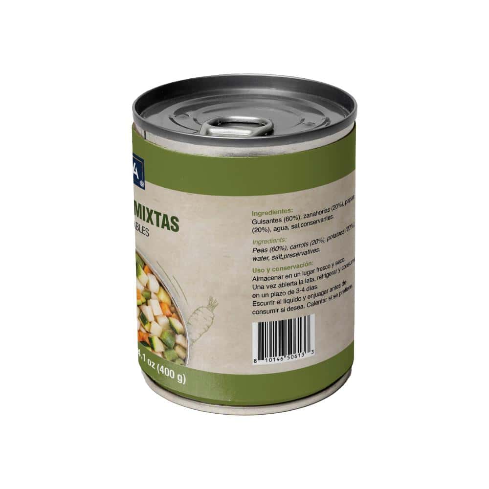 Verduras Mixtas YEYA (400 g / 14.1 oz) - Miniatura 5