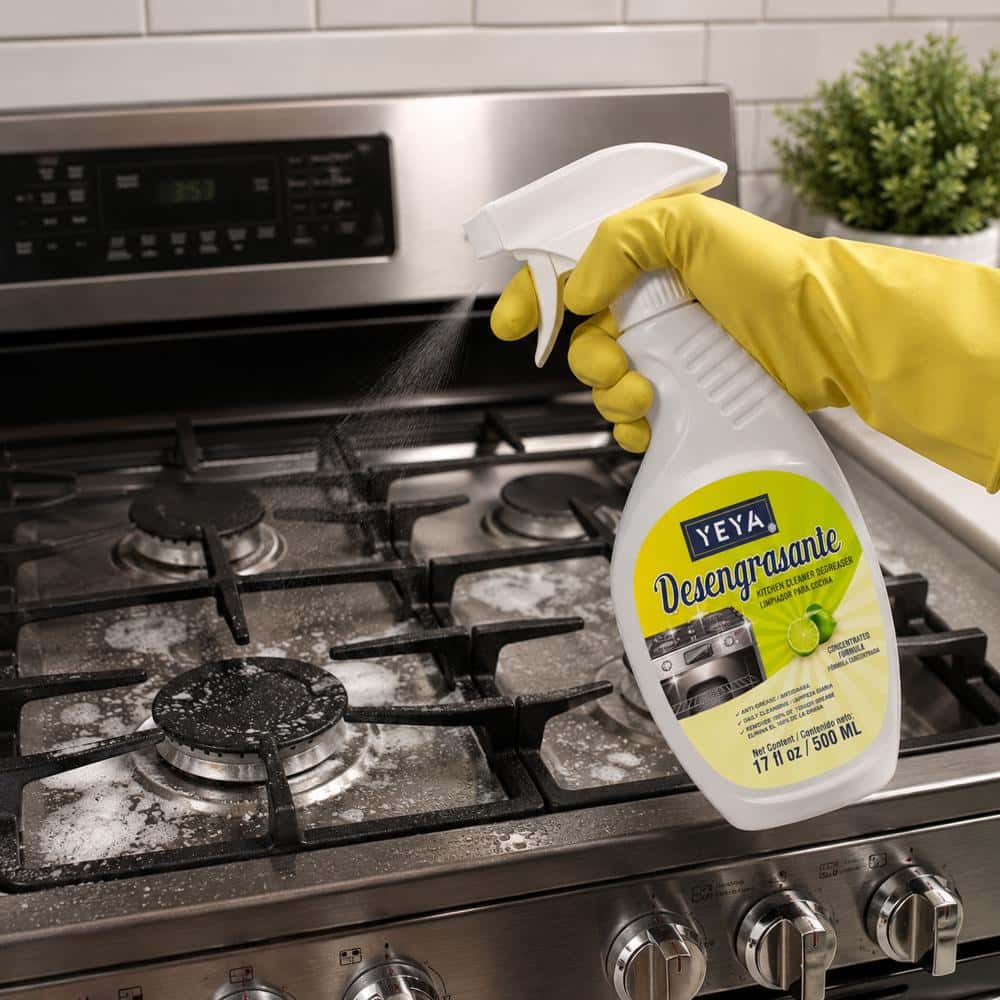 Limpiador desengrasante para cocina YEYA (500 ml / 17 oz) - Miniatura 4