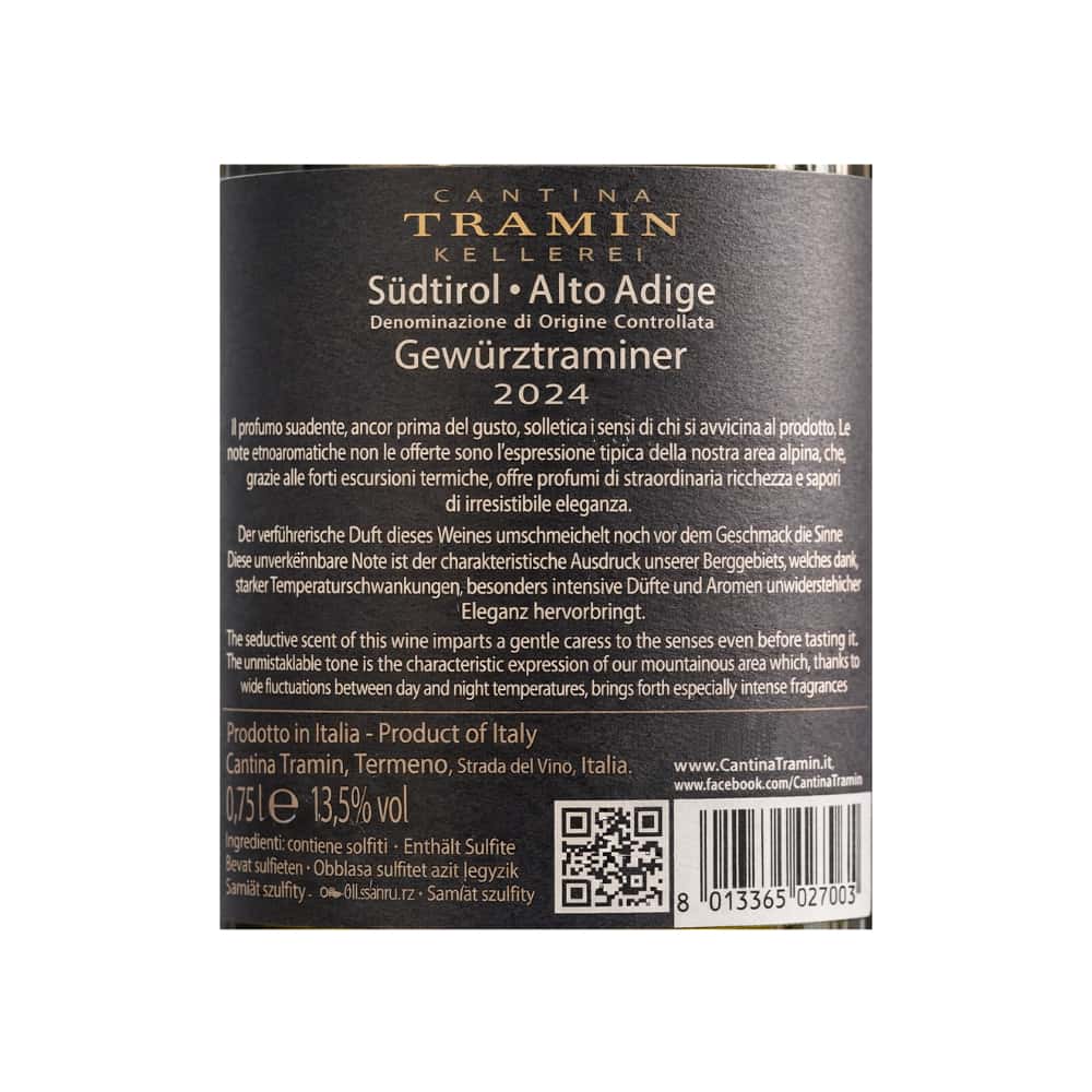 Vino blanco Cantina Tramin (750 ml) - Miniatura 3