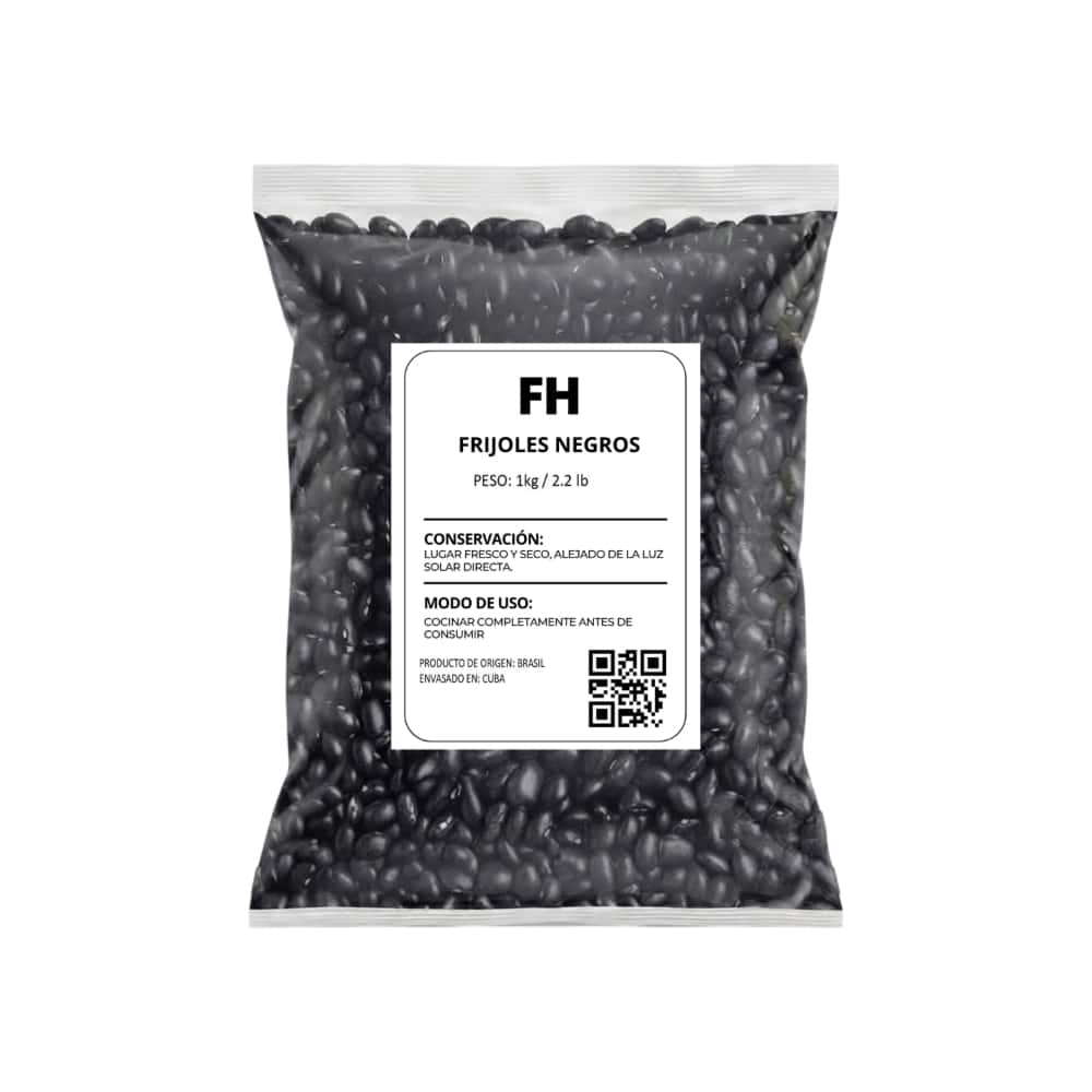 Frijoles negros Fresco Habana (1 kg / 2.2 lb) - Miniatura 1