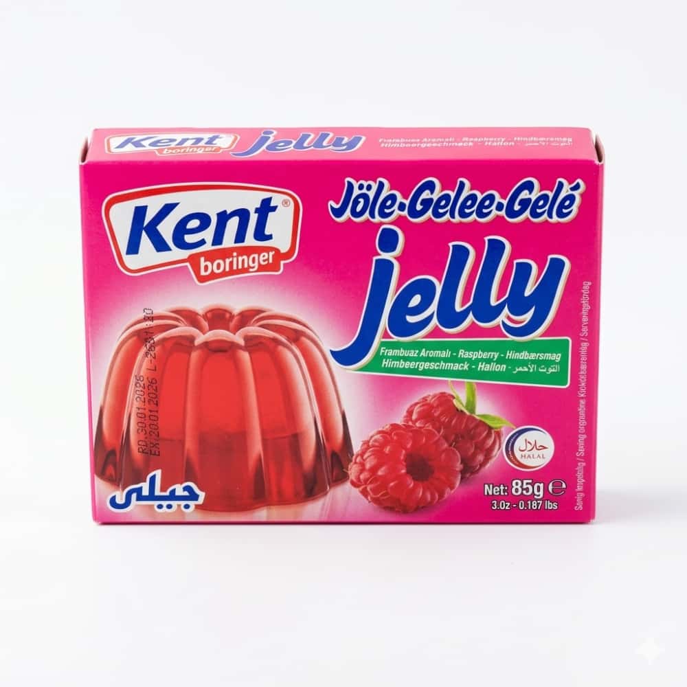 Gelatina sabor a frambuesa Kent boringer (85 g / 3 oz) - Miniatura 2