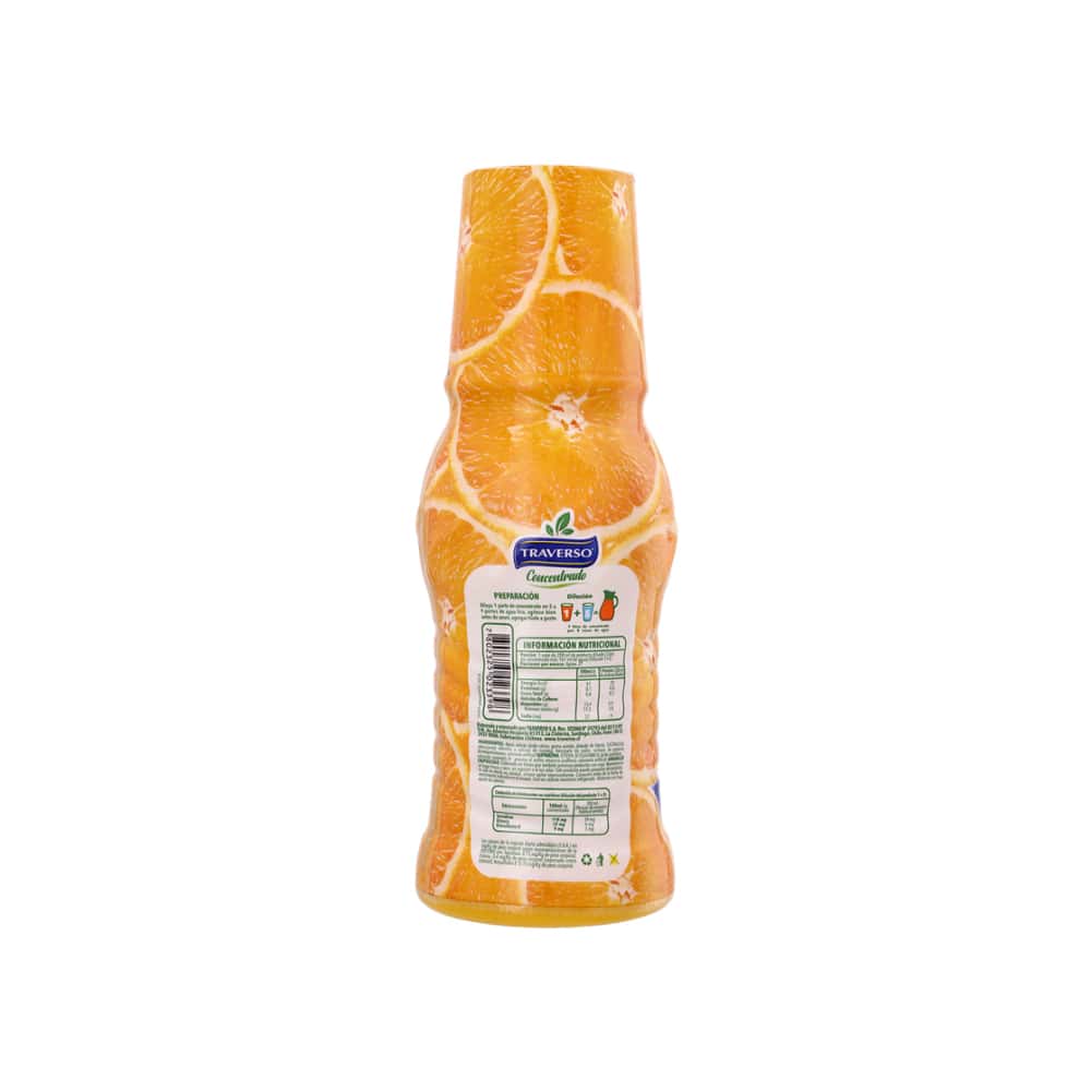 Jugo concentrado sabor naranja Traverso (6 x 900 ml) - Miniatura 2