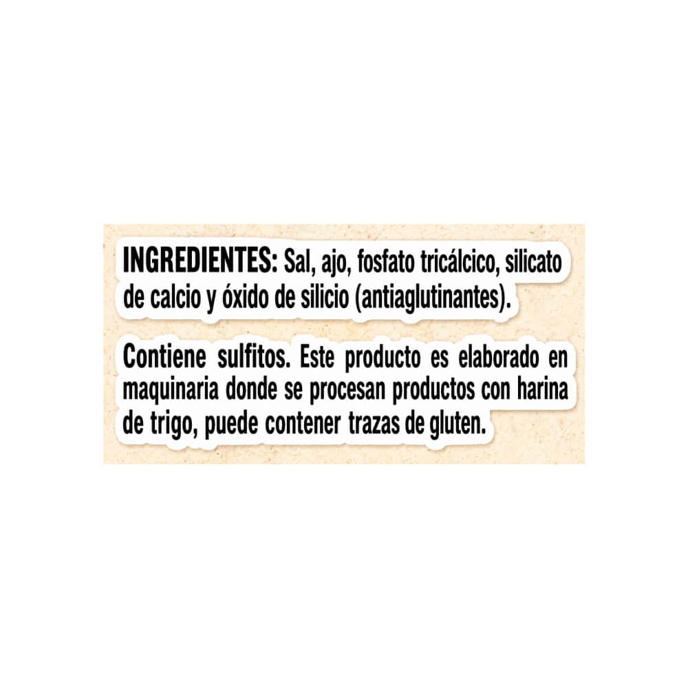 Sal con ajo Sassón (100 g / 3.53 oz) - Miniatura 3
