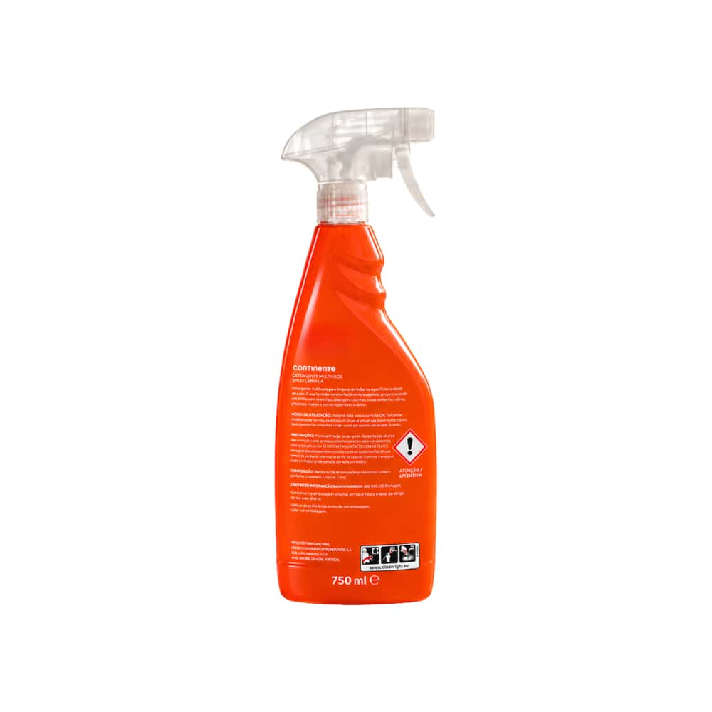Spray desengrasante Power+ Continente (750 ml / 25.36 floz) - Miniatura 2