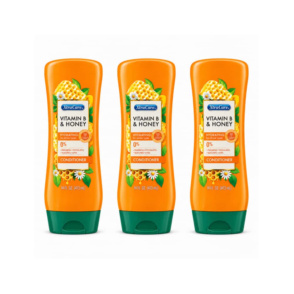 Acondicionador hidratante con vitamina B y miel XtraCare (3 x 413 ml) - Miniatura 1