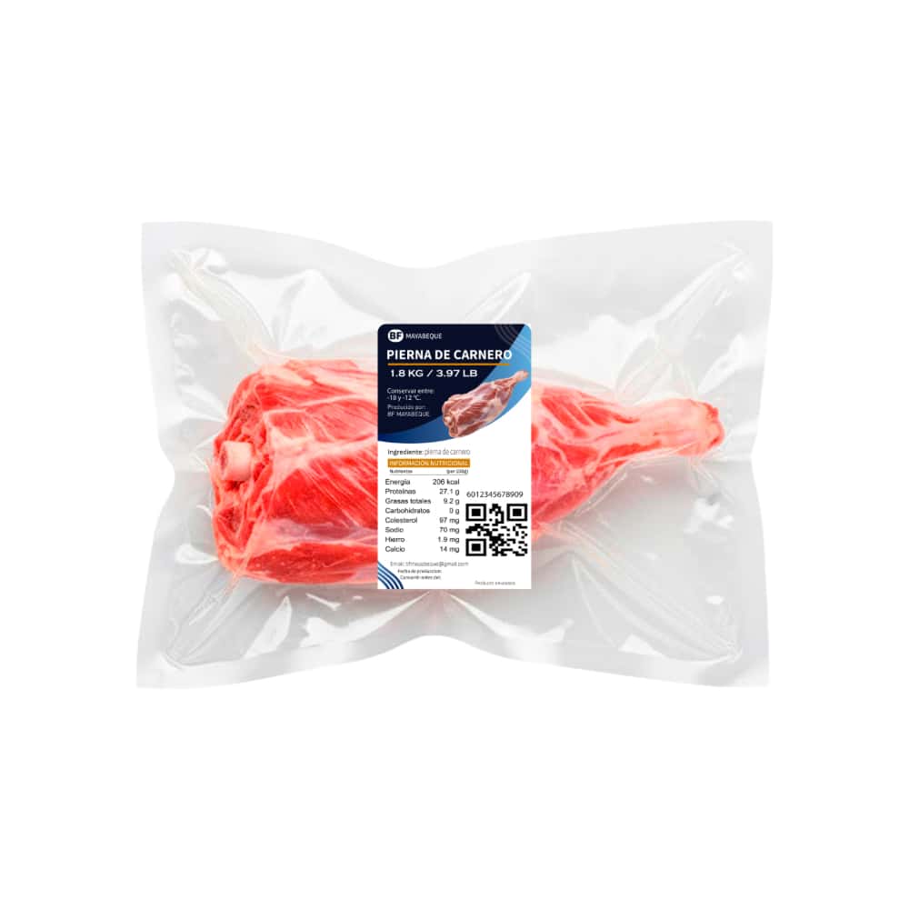 Pierna de carnero BF Mayabeque (1.8 kg / 3.97 lb) - Miniatura 2