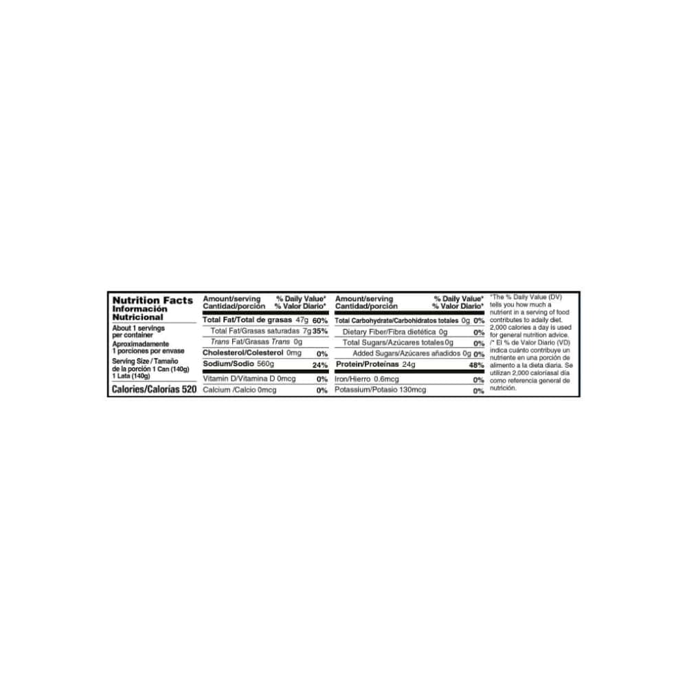 Atún desmenuzado en aceite vegetal YEYA (5 x 140 g / 5 oz) - Miniatura 3