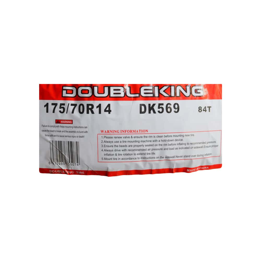 Neumático -goma- para carro 175 / 70 R14 Double King DK569 - Miniatura 3