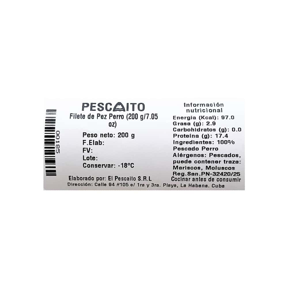 Filete de pez perro Pescaito (200 g / 7.05 oz) - Miniatura 4