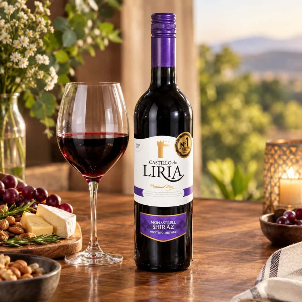Vino tinto Monastrell Shiraz Castillo de Liria (750 ml) - Miniatura 4