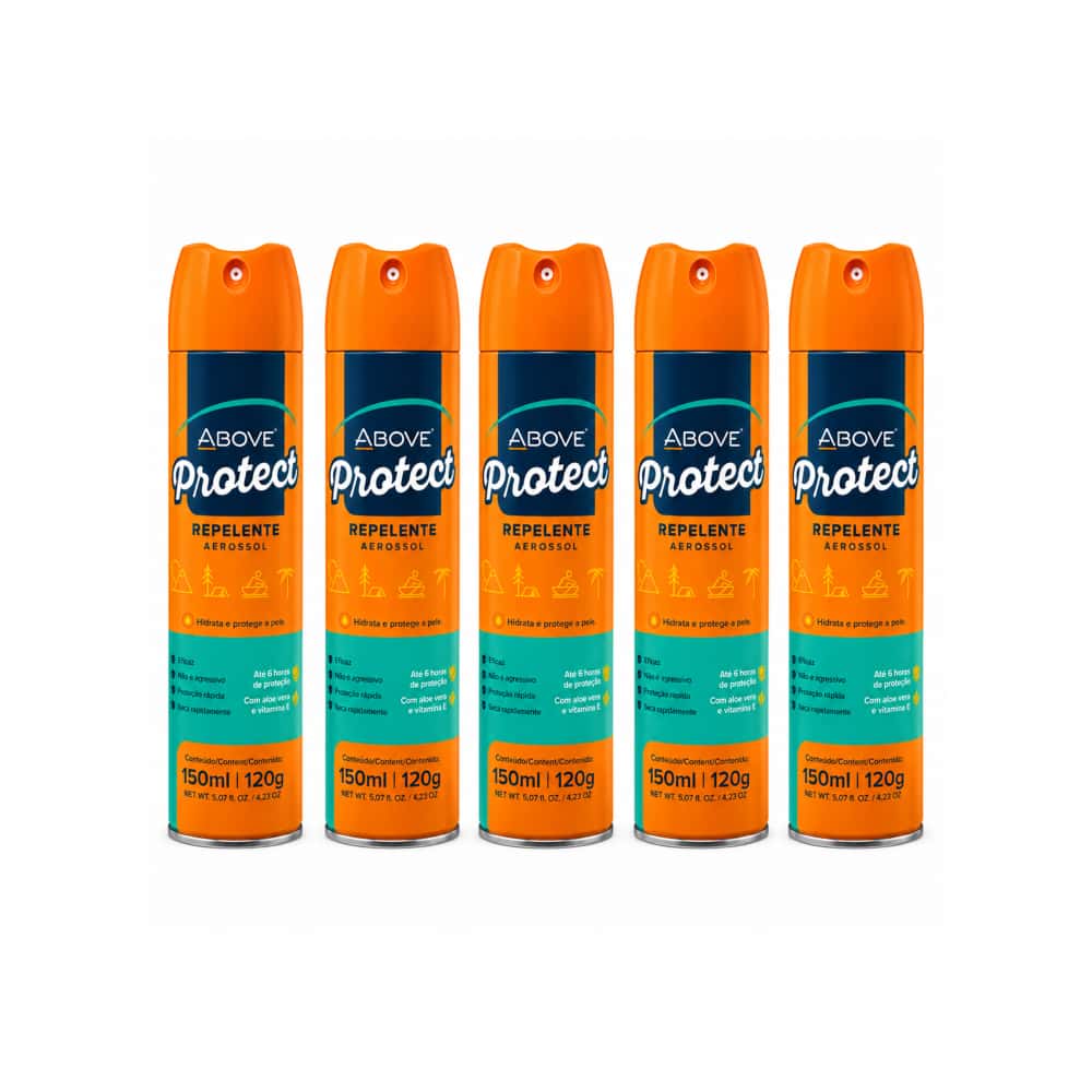 Repelente aerosol Above Protect (5 x 150 ml) - Miniatura 1