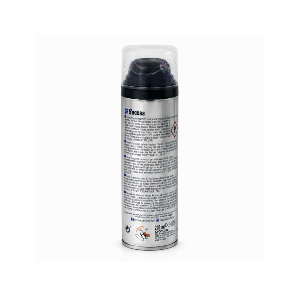 Espuma de afeitar spray para hombres S'nonas (200 ml) - Miniatura 2