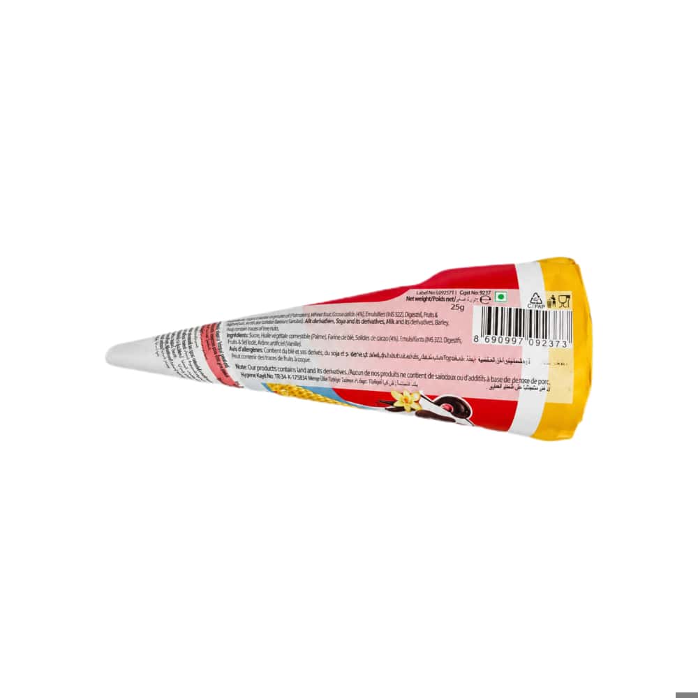 Cono tipo barquillo con relleno de avellana y grajeas Jimmy Panda (25 g) - Miniatura 3
