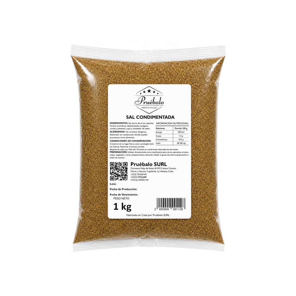 Sal condimentada Pruébalo (1 kg / 2.2 lb) - Miniatura 1