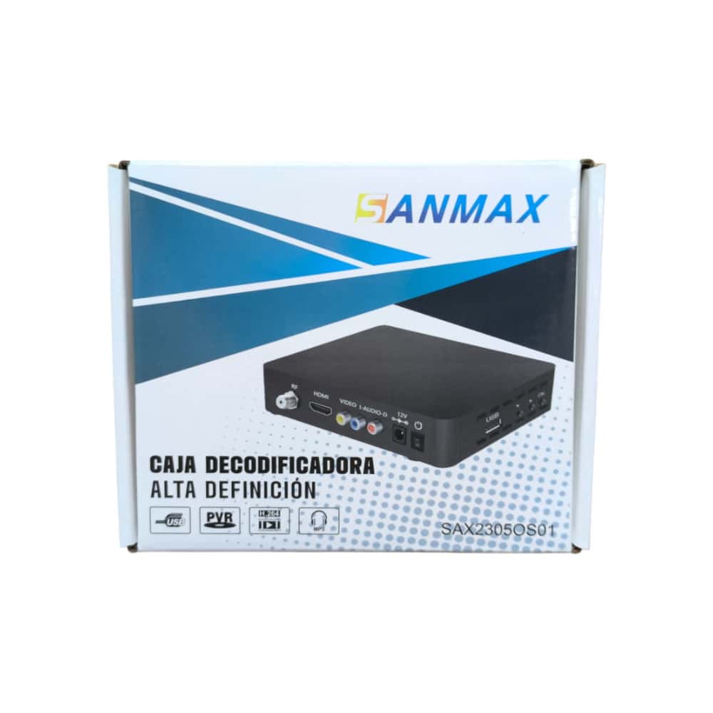 Caja decodificadora de alta definición Sanmax SAX2305OS01 - Miniatura 2
