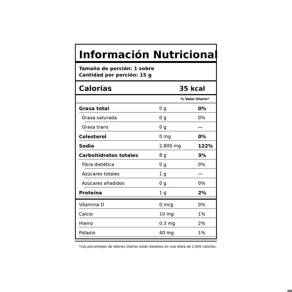 Sazón con culantro y achiote Fresko (15 g / 0.53 oz) - Miniatura 3