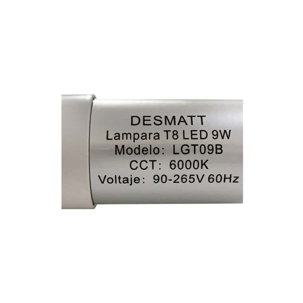 Tubo LED T8 9 W Desmatt LGT09B - Miniatura 2