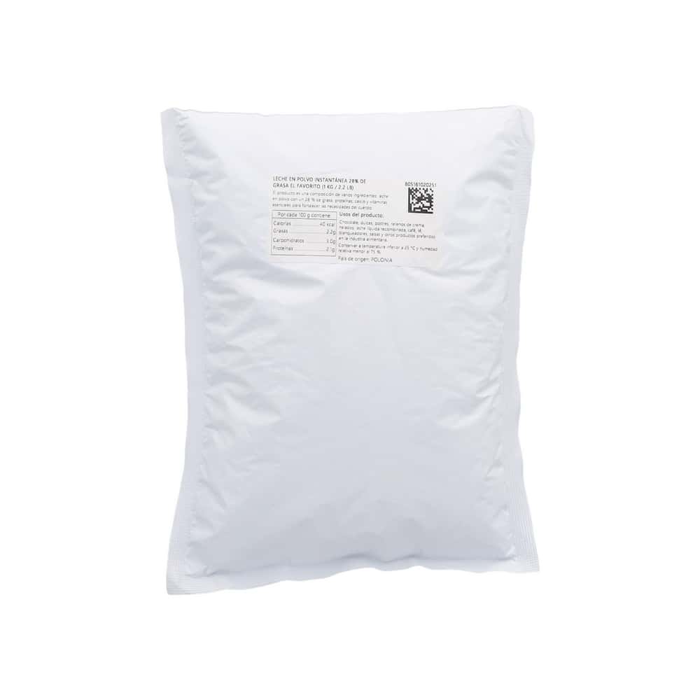 Leche en polvo instantánea 28% de grasa El Favorito (1 kg / 2.20 lb) - Miniatura 5