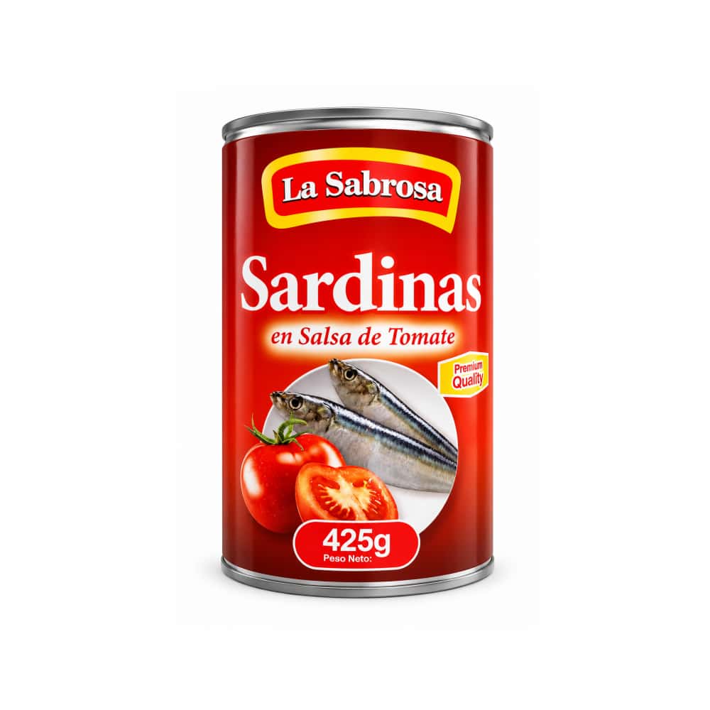 Sardinas en salsa de tomate La Sabrosa (425 g / 14.99 oz) - Miniatura 1