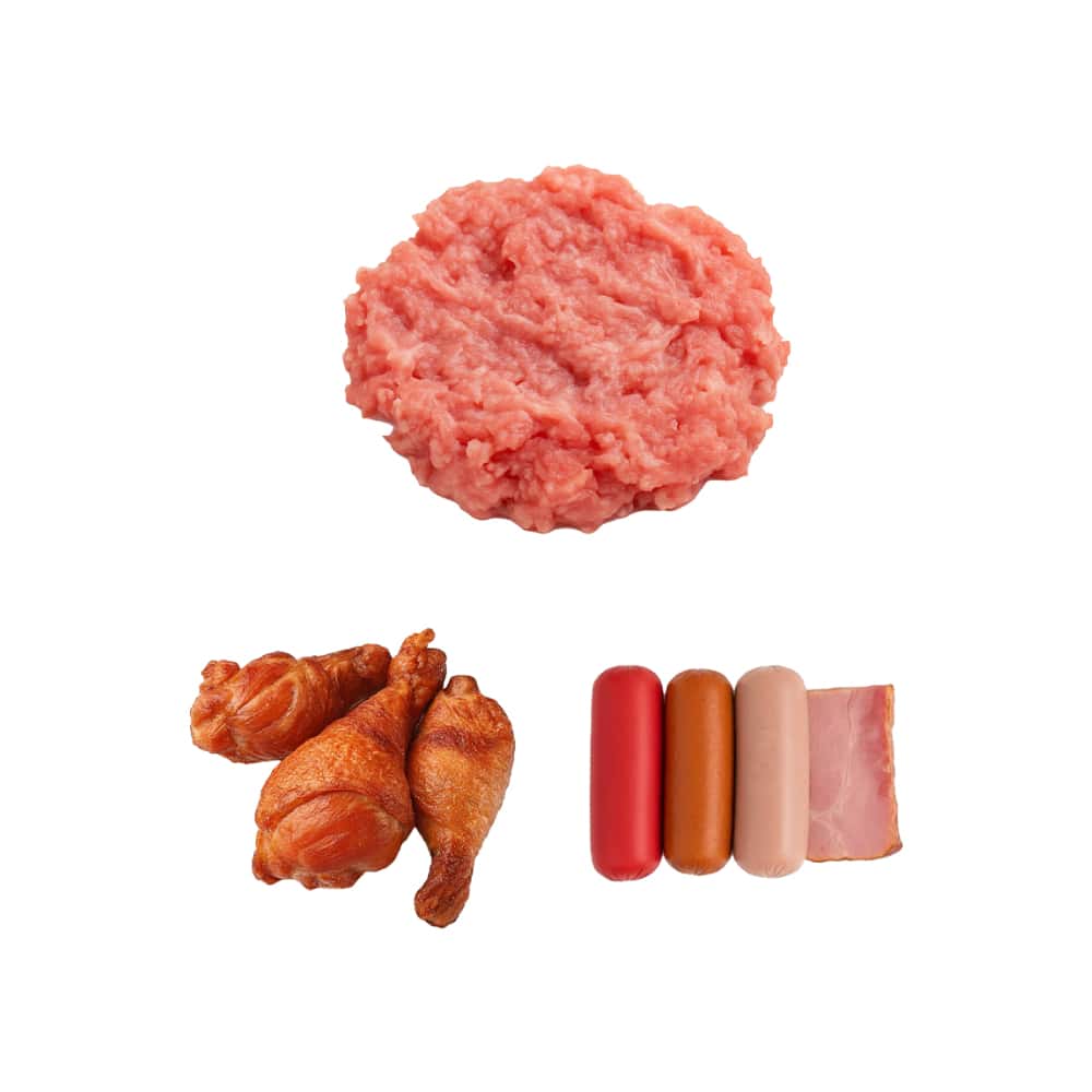 Muslos de pollo al carbon + masa de hamburguesa + potajin - Miniatura 3