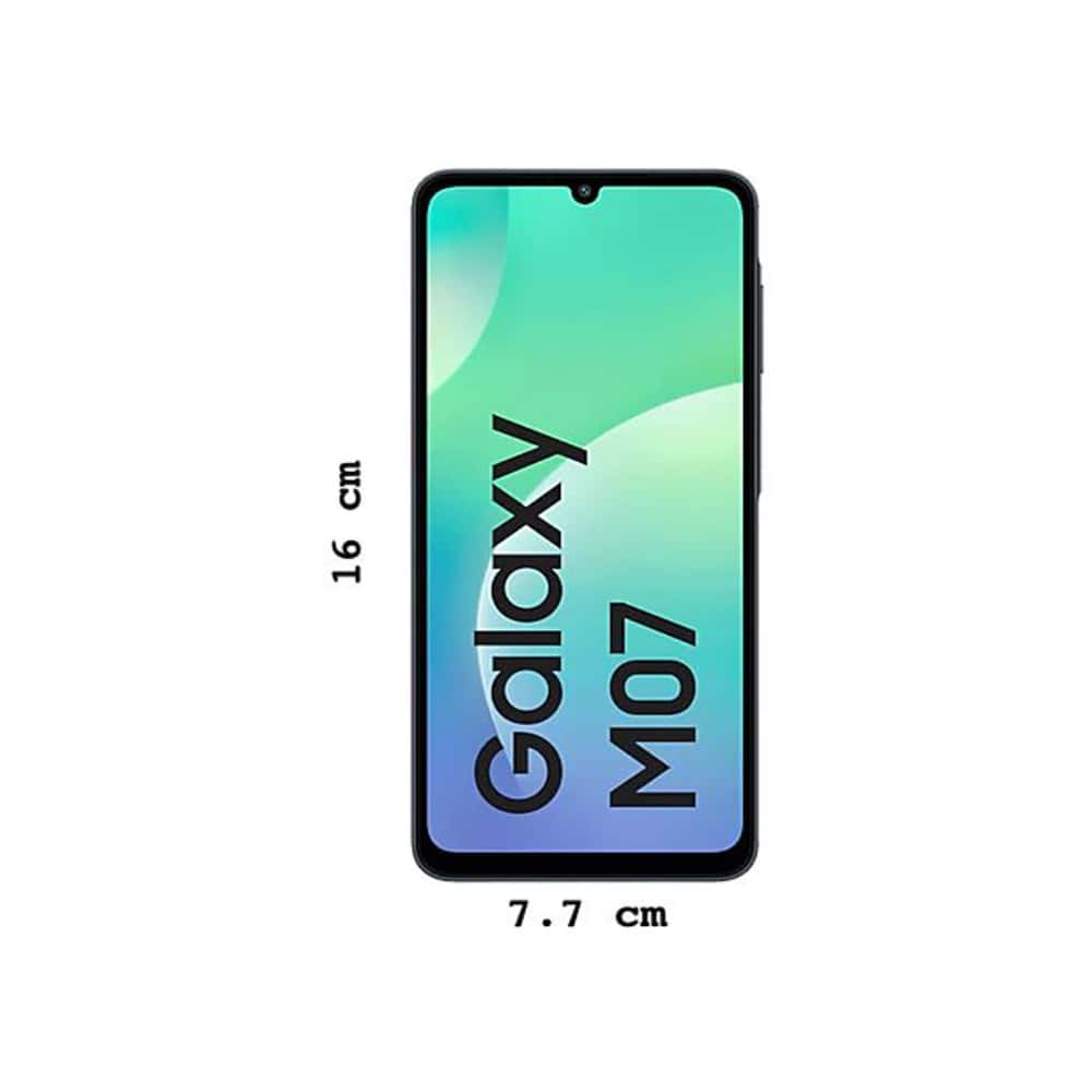 Celular color negro 64 GB ROM / 4 GB RAM Samsung Galaxy M07 - Miniatura 2