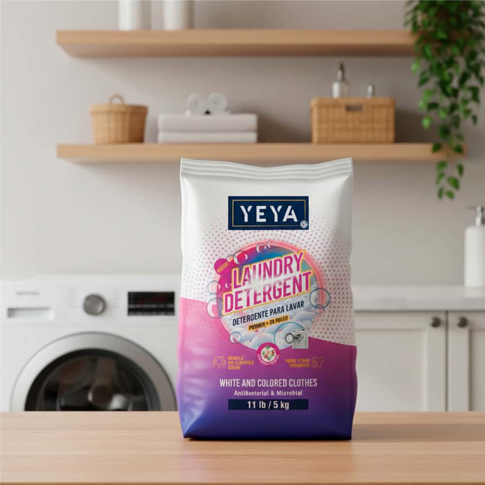 Detergente en polvo con aroma a flores YEYA (3 x 5 kg / 11 lb) - Miniatura 2