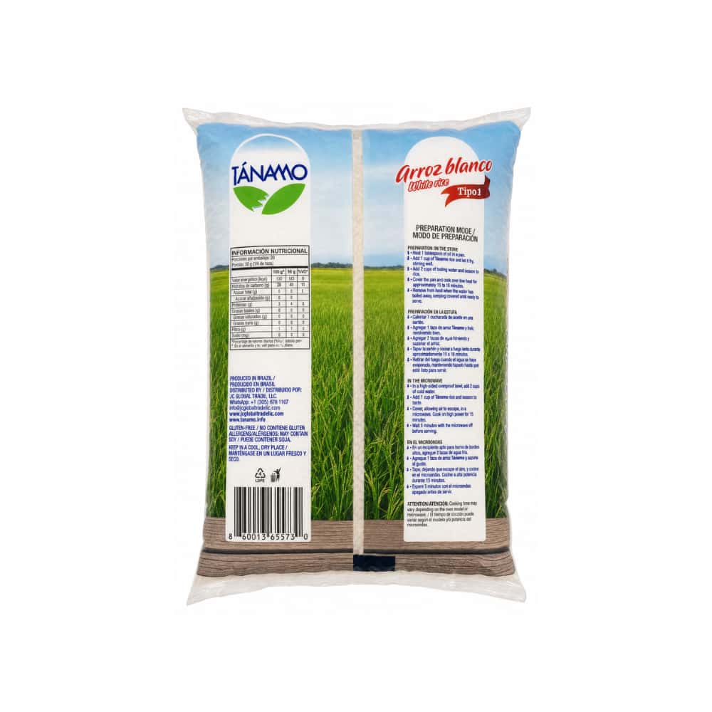 Arroz blanco Tipo 1 Tánamo (1 kg / 2.2 lb) - Miniatura 2
