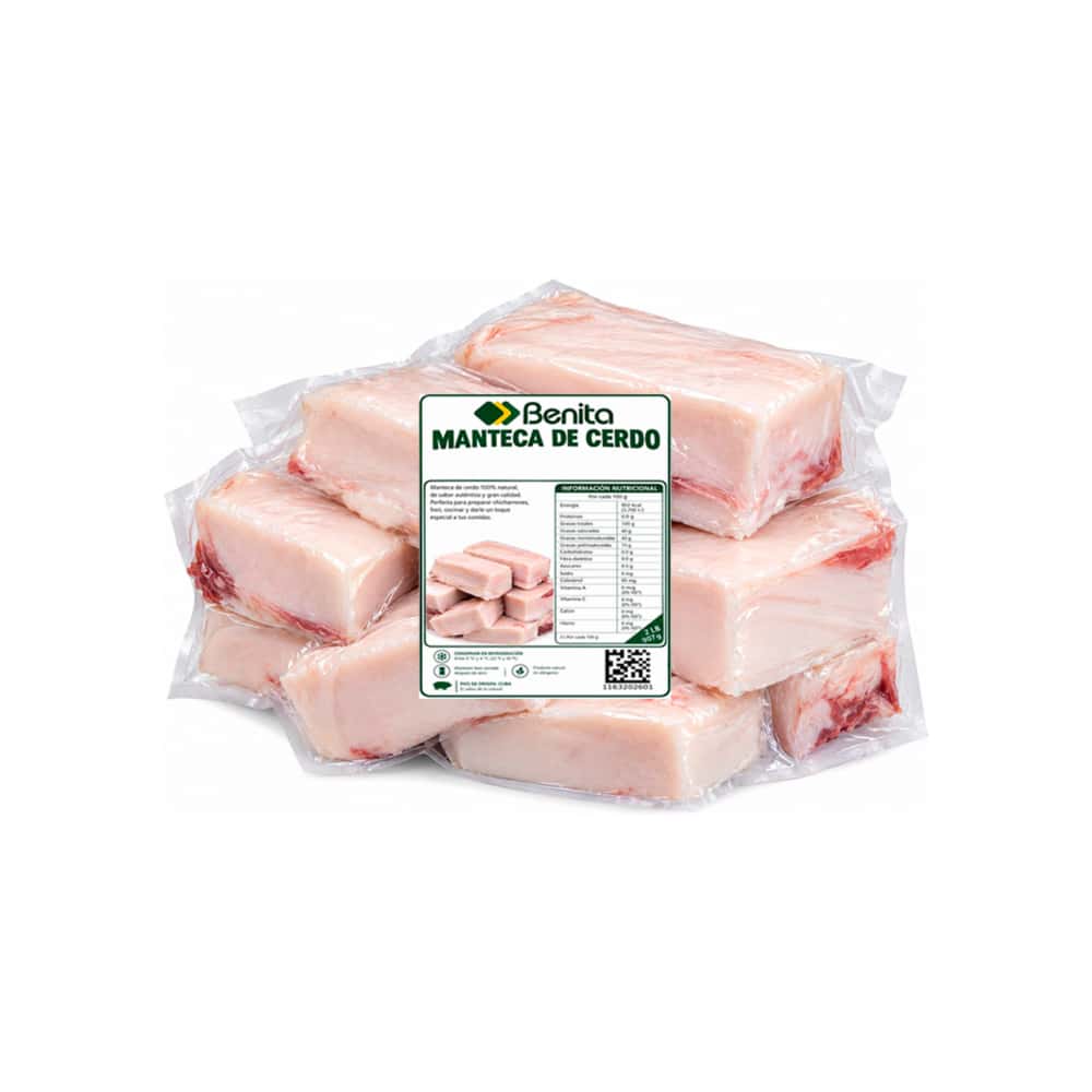 Manteca de cerdo Benita (907 g / 2 lb) - Miniatura 2