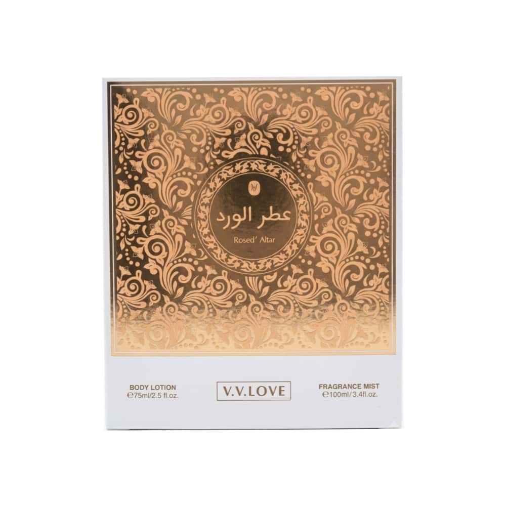 Kit de colonia y crema de mujer Rosed Attar V.V.Love - Miniatura 3